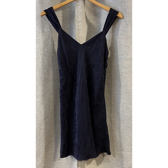 Vtg 80's Pacific Silk Studio Clothing Company 100% Silk Bias Cut Dress - Picture 1 of 4